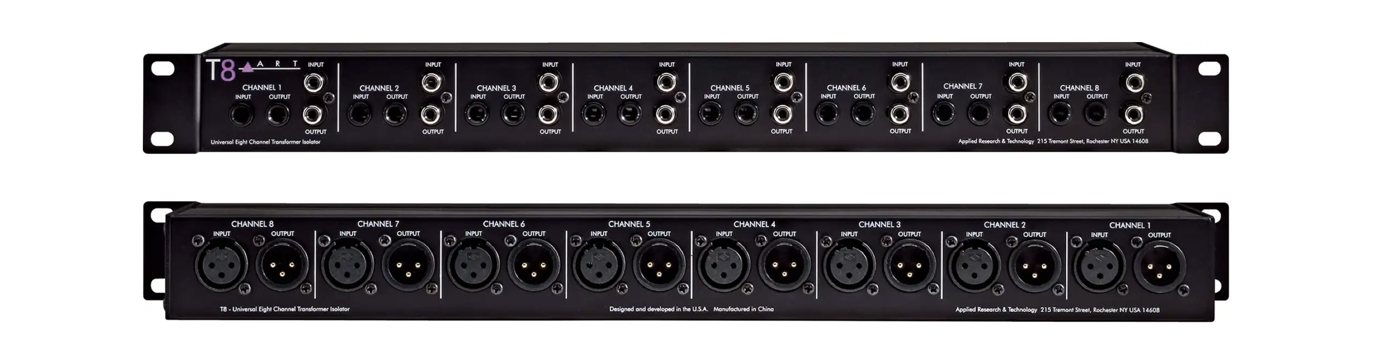 配信機器・PA機器・レコーディング機器 ART T8 8CHトランス／アイソレーター ART T8 〜グランドループが原因の